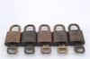 Authentic Louis Vuitton Padlock & Keys 10Set LV 6204D