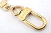 Authentic LOUIS VUITTON Charm Key Chain Anokre Gold M62694 LV 6205C