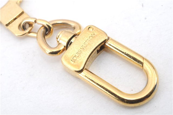 Authentic LOUIS VUITTON Charm Key Chain Anokre Gold M62694 LV 6205C