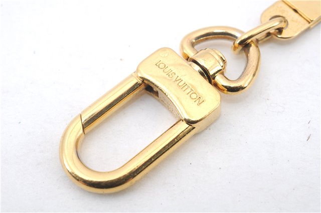 Authentic LOUIS VUITTON Charm Key Chain Anokre Gold M62694 LV 6205C