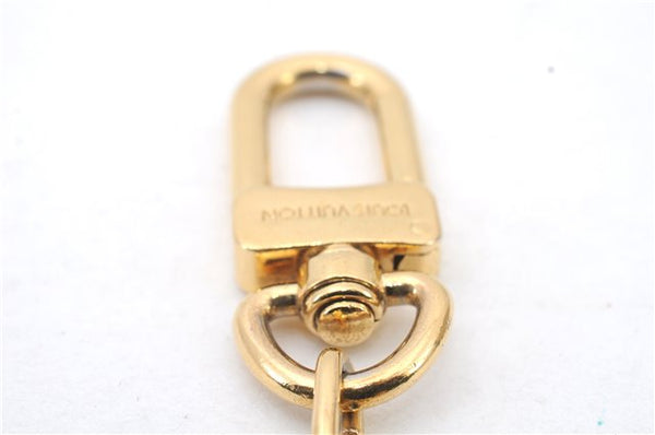 Authentic LOUIS VUITTON Charm Key Chain Anokre Gold M62694 LV 6205C