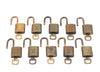 Authentic Louis Vuitton Padlock & Keys 10Set LV 6205D