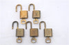 Authentic Louis Vuitton Padlock & Keys 10Set LV 6205D