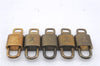 Authentic Louis Vuitton Padlock & Keys 10Set LV 6205D