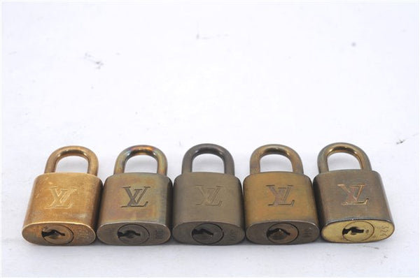 Authentic Louis Vuitton Padlock & Keys 10Set LV 6205D