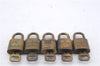 Authentic Louis Vuitton Padlock & Keys 10Set LV 6205D