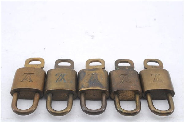 Authentic Louis Vuitton Padlock & Keys 10Set LV 6205D