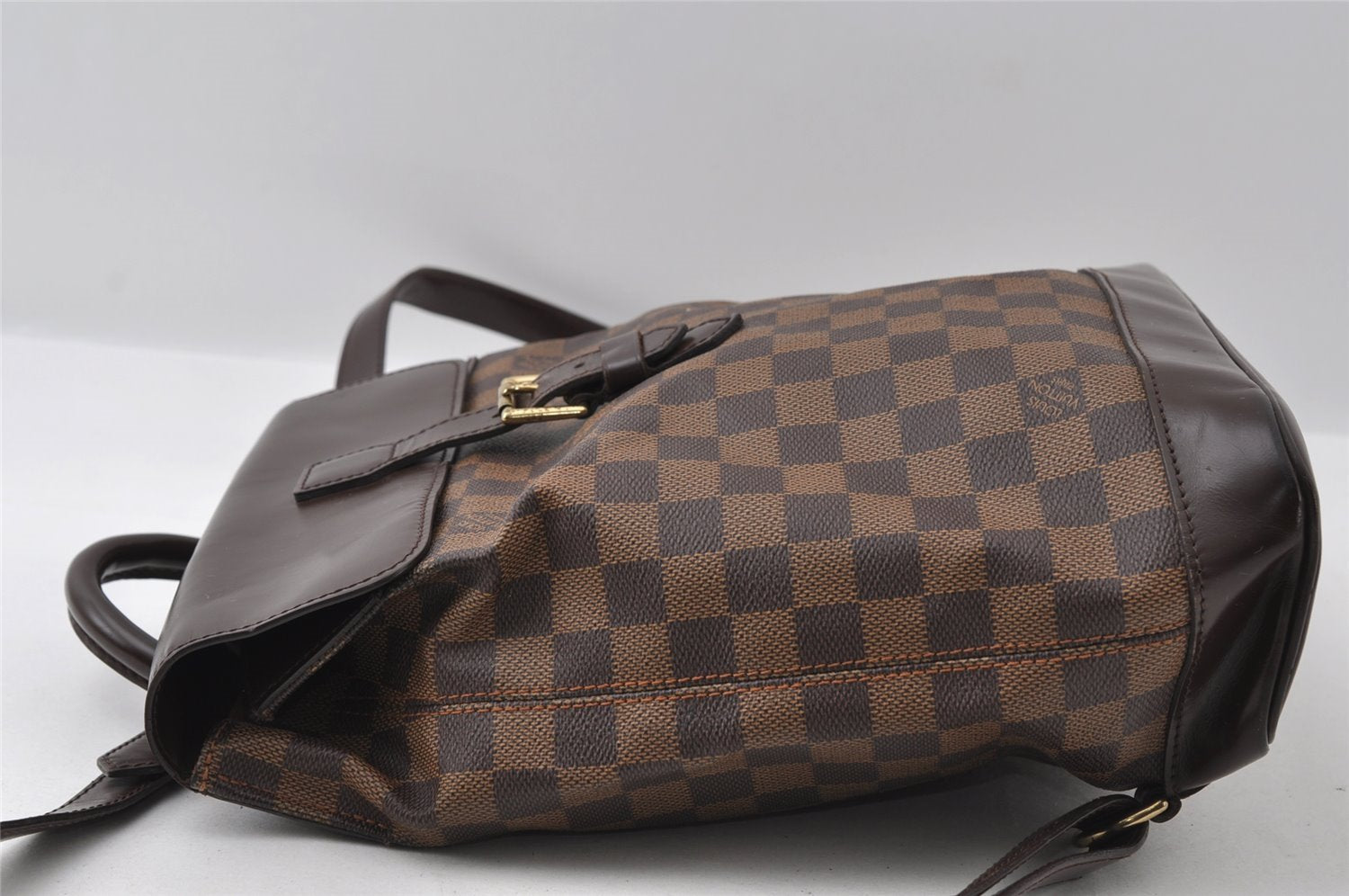 Authentic Louis Vuitton Damier Soho Backpack N51132 LV 6205I