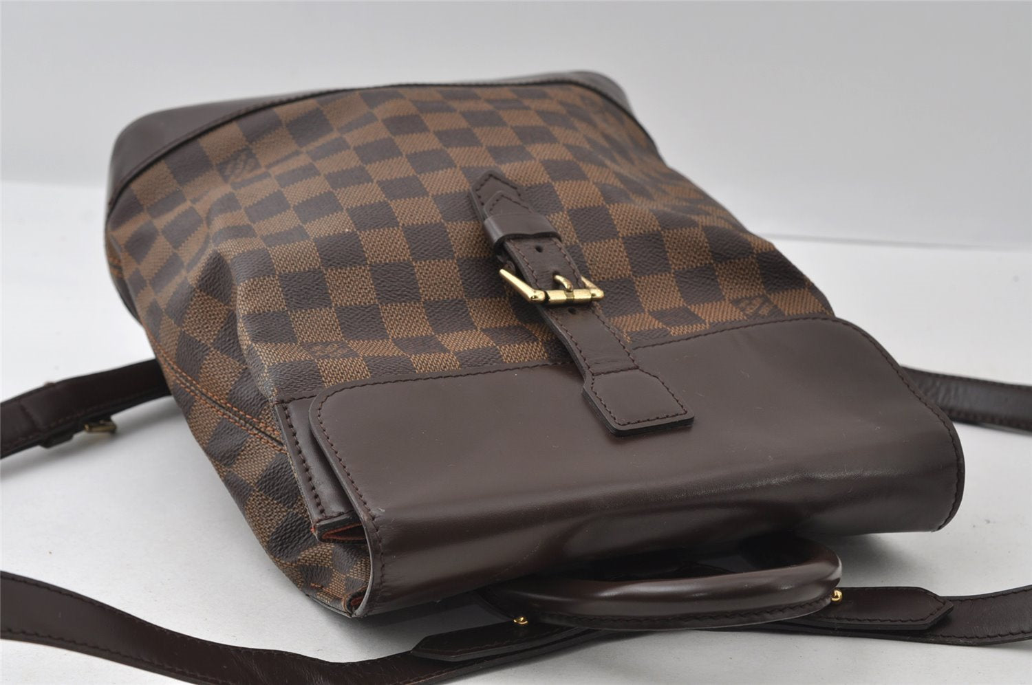 Authentic Louis Vuitton Damier Soho Backpack N51132 LV 6205I