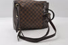 Authentic Louis Vuitton Damier Soho Backpack N51132 LV 6205I