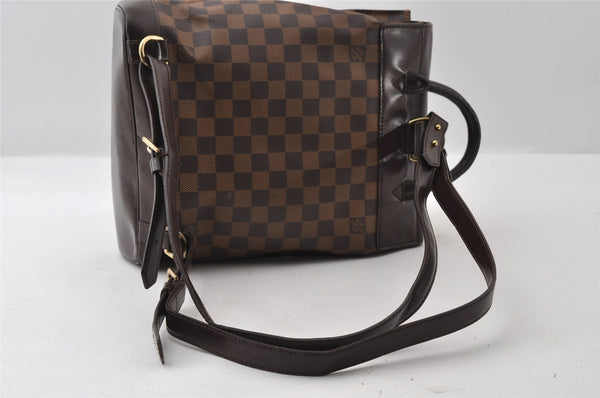 Authentic Louis Vuitton Damier Soho Backpack N51132 LV 6205I