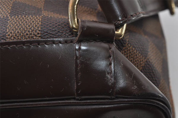 Authentic Louis Vuitton Damier Soho Backpack N51132 LV 6205I