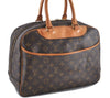 Authentic LOUIS VUITTON Monogram Deauville Hand Bag M47270 LV 6206C