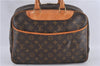 Authentic LOUIS VUITTON Monogram Deauville Hand Bag M47270 LV 6206C