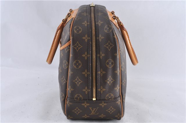 Authentic LOUIS VUITTON Monogram Deauville Hand Bag M47270 LV 6206C
