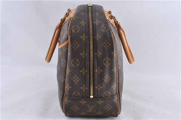 Authentic LOUIS VUITTON Monogram Deauville Hand Bag M47270 LV 6206C