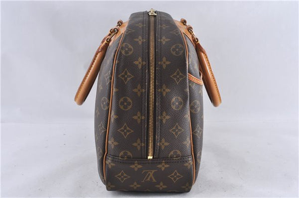 Authentic LOUIS VUITTON Monogram Deauville Hand Bag M47270 LV 6206C