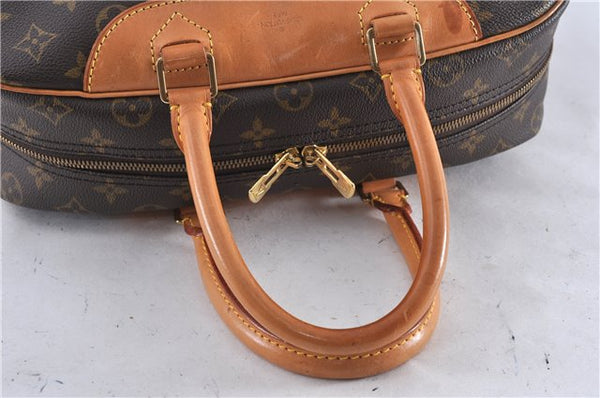 Authentic LOUIS VUITTON Monogram Deauville Hand Bag M47270 LV 6206C