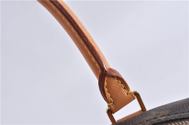 Authentic LOUIS VUITTON Monogram Deauville Hand Bag M47270 LV 6206C