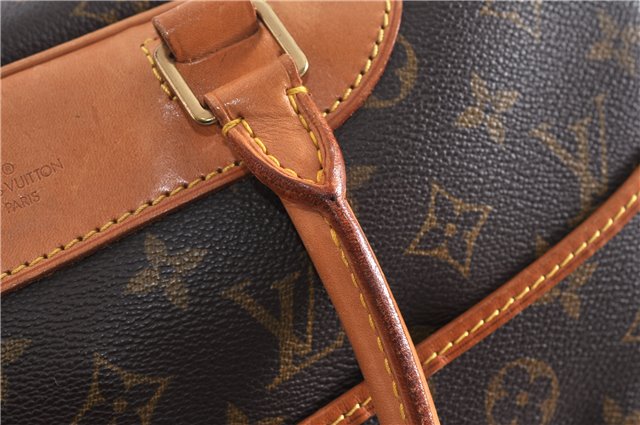 Authentic LOUIS VUITTON Monogram Deauville Hand Bag M47270 LV 6206C