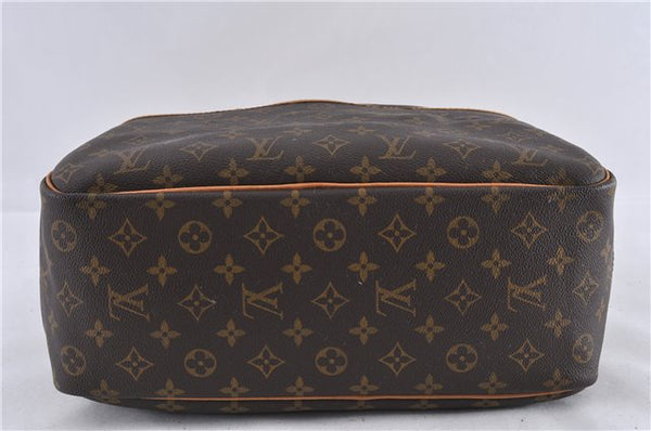 Authentic LOUIS VUITTON Monogram Deauville Hand Bag M47270 LV 6206C