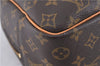 Authentic LOUIS VUITTON Monogram Deauville Hand Bag M47270 LV 6206C