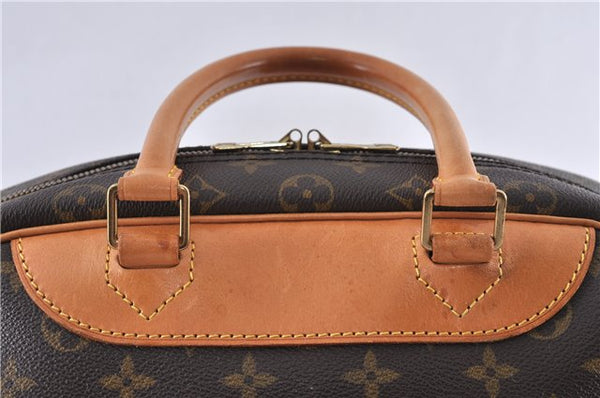Authentic LOUIS VUITTON Monogram Deauville Hand Bag M47270 LV 6206C