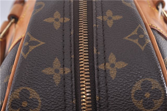 Authentic LOUIS VUITTON Monogram Deauville Hand Bag M47270 LV 6206C