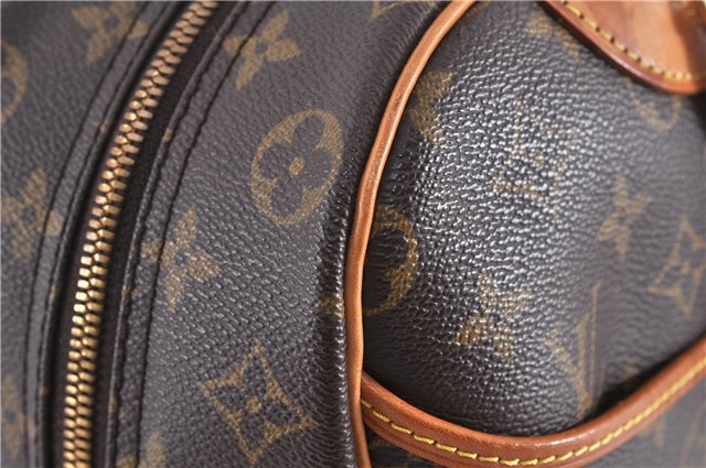Authentic LOUIS VUITTON Monogram Deauville Hand Bag M47270 LV 6206C