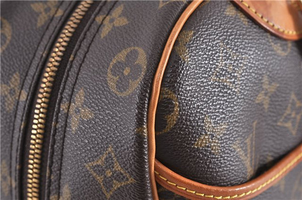 Authentic LOUIS VUITTON Monogram Deauville Hand Bag M47270 LV 6206C