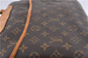 Authentic LOUIS VUITTON Monogram Deauville Hand Bag M47270 LV 6206C