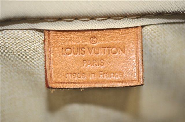 Authentic LOUIS VUITTON Monogram Deauville Hand Bag M47270 LV 6206C