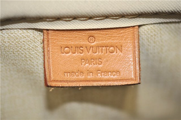 Authentic LOUIS VUITTON Monogram Deauville Hand Bag M47270 LV 6206C