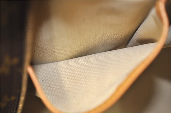 Authentic LOUIS VUITTON Monogram Deauville Hand Bag M47270 LV 6206C