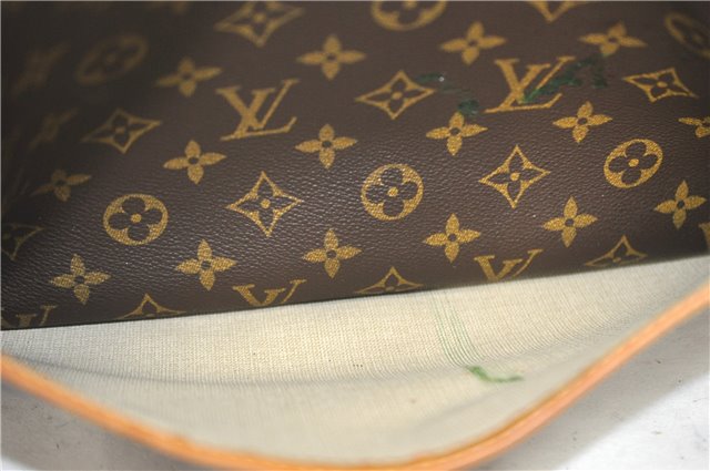 Authentic LOUIS VUITTON Monogram Deauville Hand Bag M47270 LV 6206C