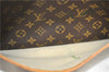 Authentic LOUIS VUITTON Monogram Deauville Hand Bag M47270 LV 6206C