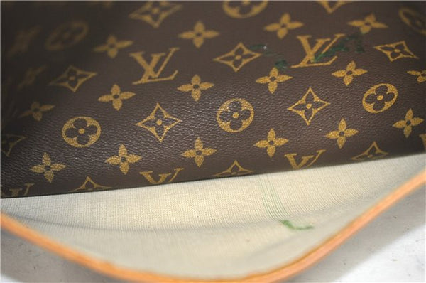 Authentic LOUIS VUITTON Monogram Deauville Hand Bag M47270 LV 6206C