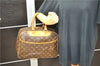 Authentic LOUIS VUITTON Monogram Deauville Hand Bag M47270 LV 6206C