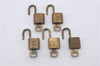 Authentic Louis Vuitton Padlock & Keys 10Set LV 6206D