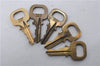 Authentic Louis Vuitton Padlock & Keys 10Set LV 6206D