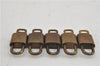 Authentic Louis Vuitton Padlock & Keys 10Set LV 6207D