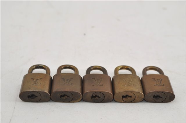 Authentic Louis Vuitton Padlock & Keys 10Set LV 6207D