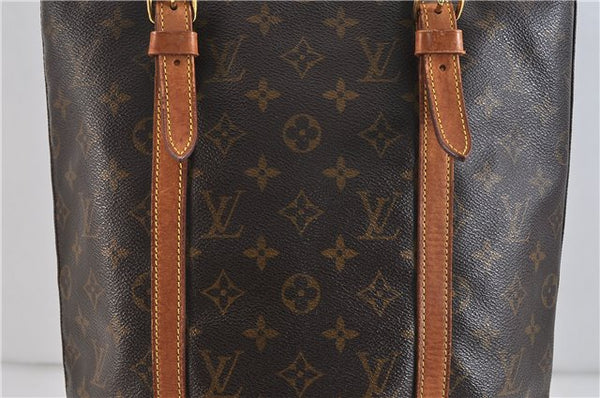 Authentic LOUIS VUITTON Monogram Bucket GM Shoulder Bag M42236 LV 6209C