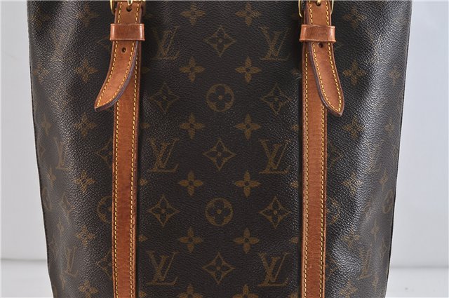Authentic LOUIS VUITTON Monogram Bucket GM Shoulder Bag M42236 LV 6209C