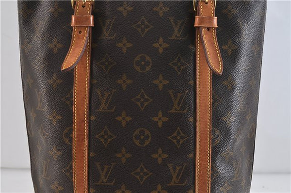 Authentic LOUIS VUITTON Monogram Bucket GM Shoulder Bag M42236 LV 6209C