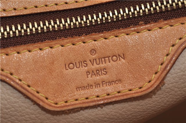 Authentic LOUIS VUITTON Monogram Bucket GM Shoulder Bag M42236 LV 6209C