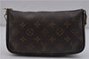Authentic LOUIS VUITTON Monogram Pochette Accessoires Pouch M51980 LV 6210C