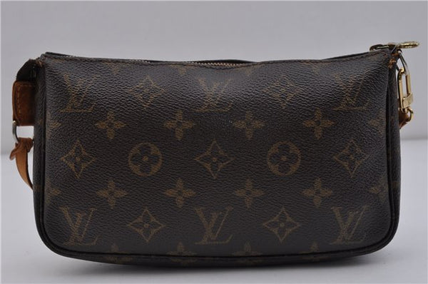 Authentic LOUIS VUITTON Monogram Pochette Accessoires Pouch M51980 LV 6210C