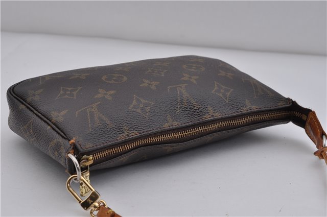 Authentic LOUIS VUITTON Monogram Pochette Accessoires Pouch M51980 LV 6210C