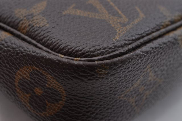 Authentic LOUIS VUITTON Monogram Pochette Accessoires Pouch M51980 LV 6210C